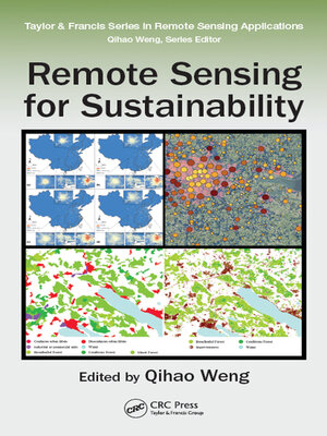 cover image of Remote Sensing for Sustainability
